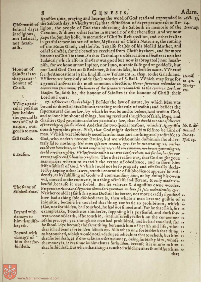 Original Douay Rheims Catholic Bible scan 0028