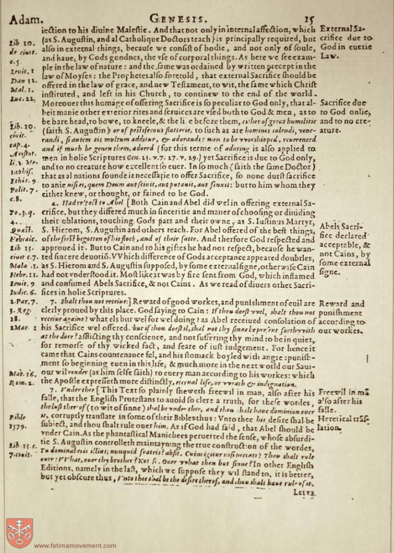 Original Douay Rheims Catholic Bible scan 0035