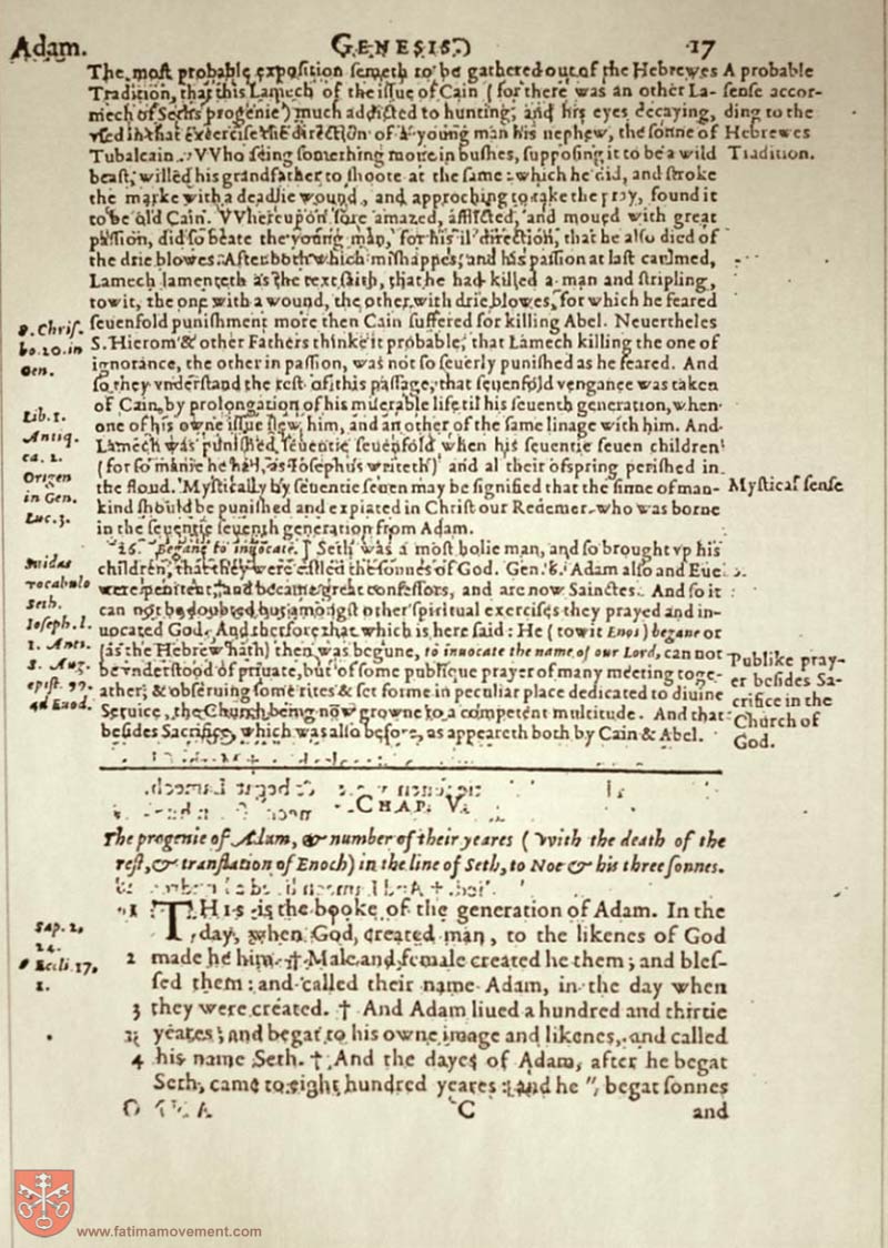 Original Douay Rheims Catholic Bible scan 0037