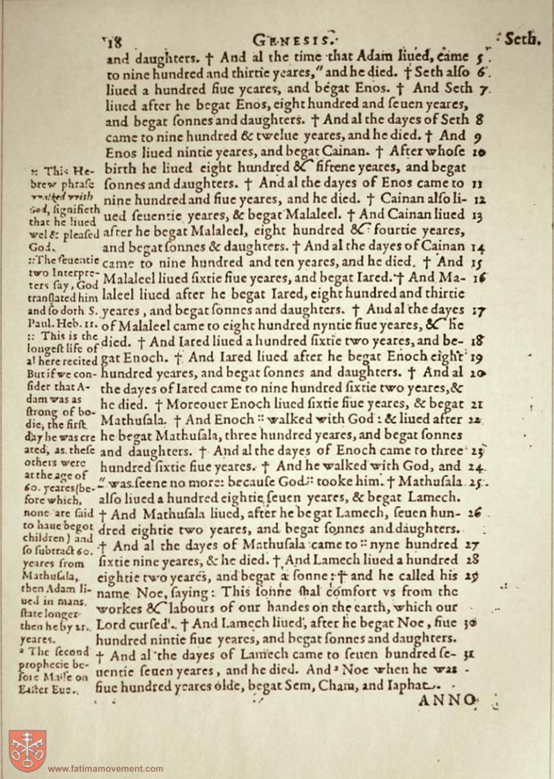 Original Douay Rheims Catholic Bible scan 0038