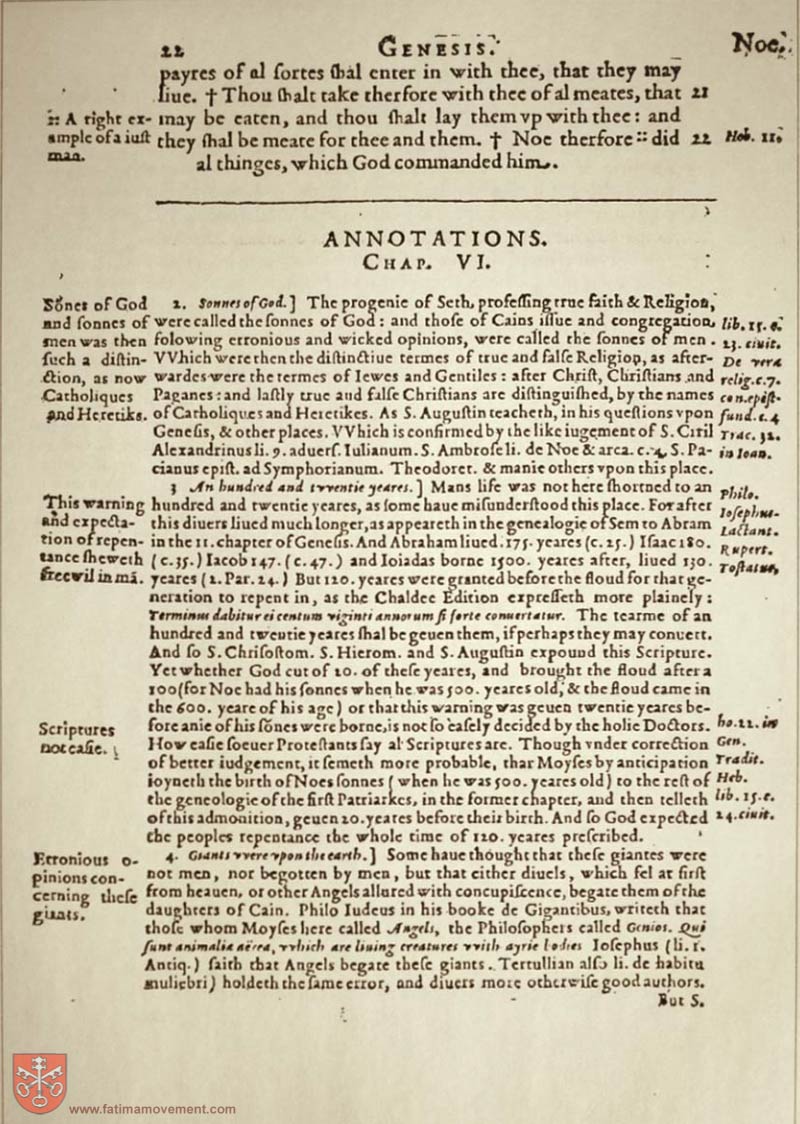 Original Douay Rheims Catholic Bible scan 0042