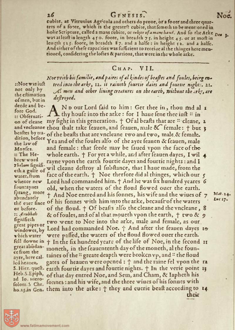 Original Douay Rheims Catholic Bible scan 0046