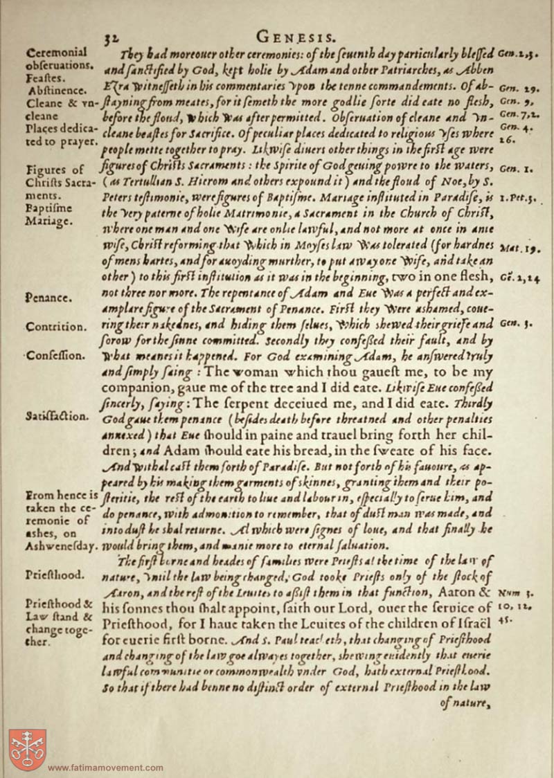 Original Douay Rheims Catholic Bible scan 0052