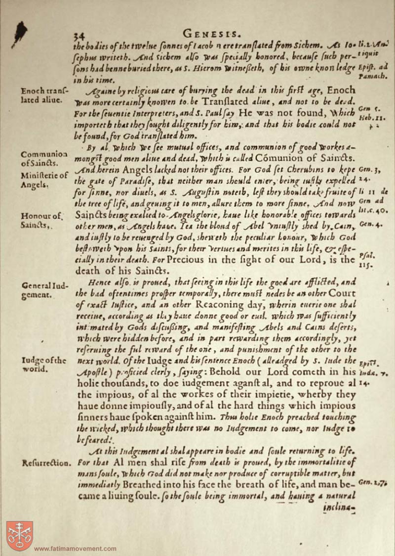 Original Douay Rheims Catholic Bible scan 0054
