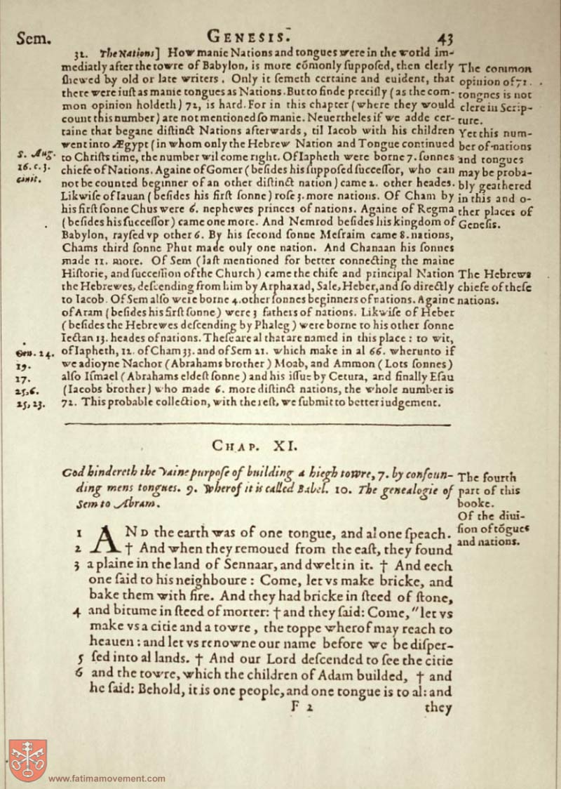 Original Douay Rheims Catholic Bible scan 0063