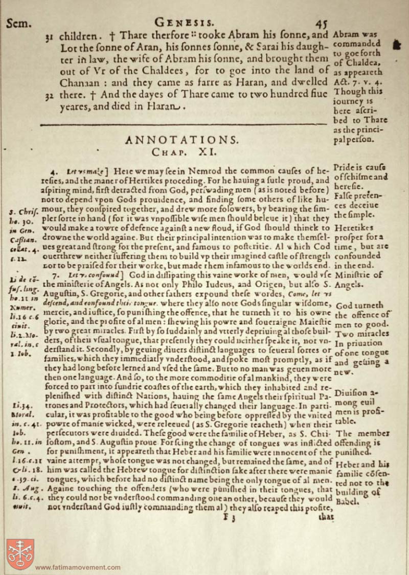 Original Douay Rheims Catholic Bible scan 0065
