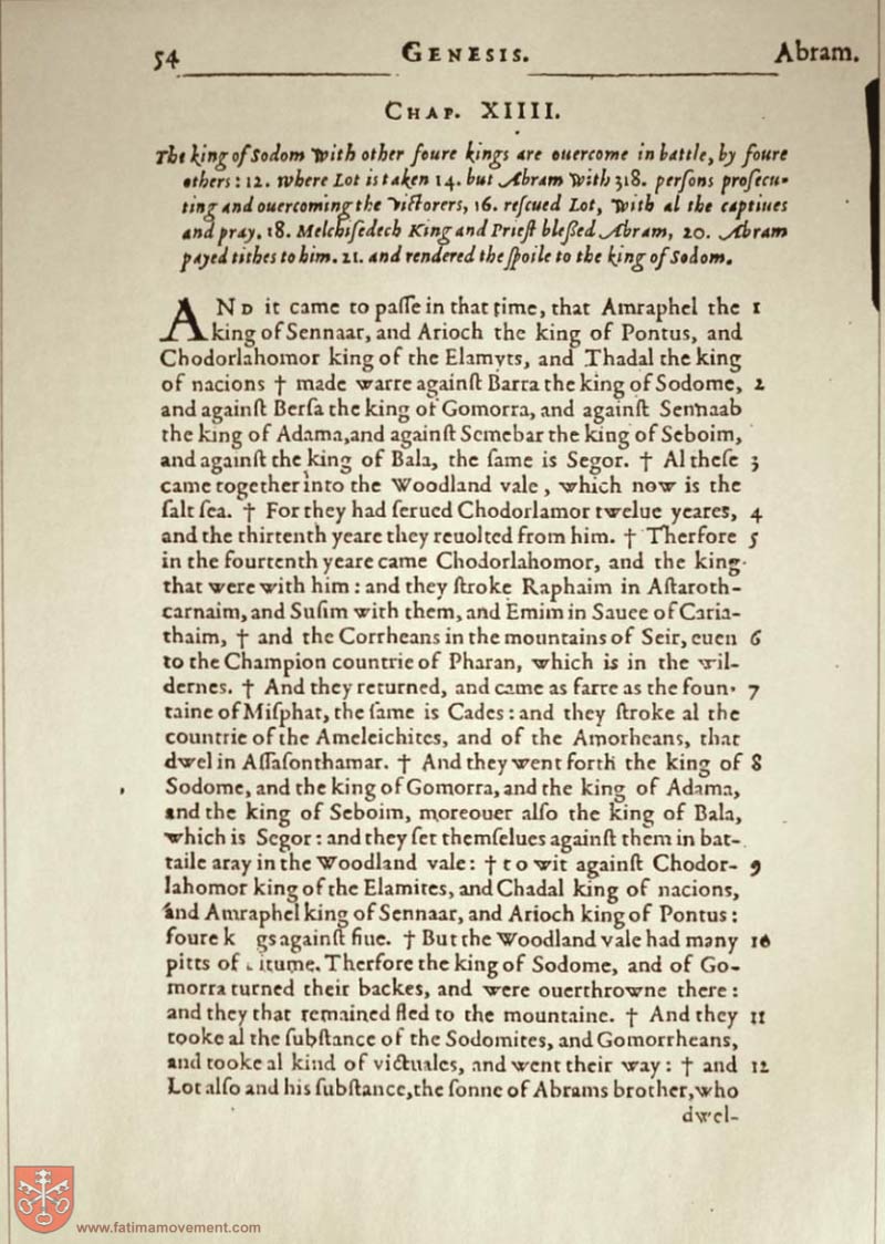 Original Douay Rheims Catholic Bible scan 0074