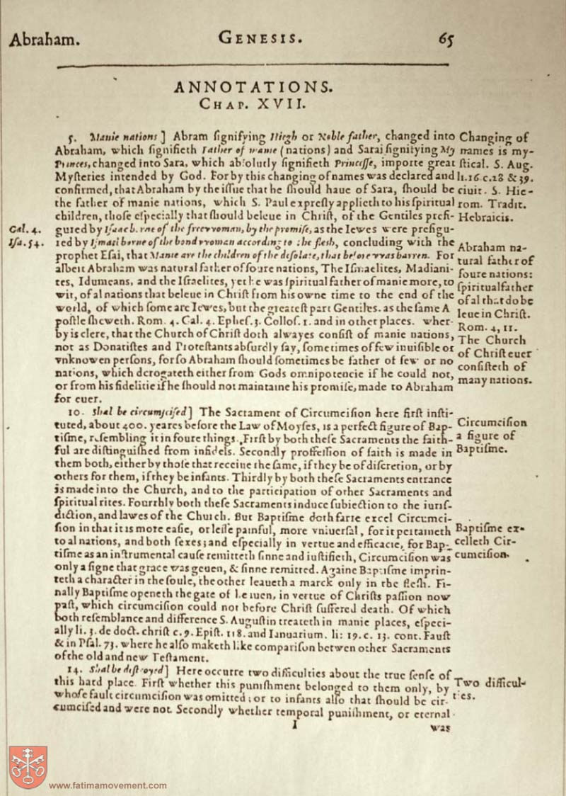 Original Douay Rheims Catholic Bible scan 0085