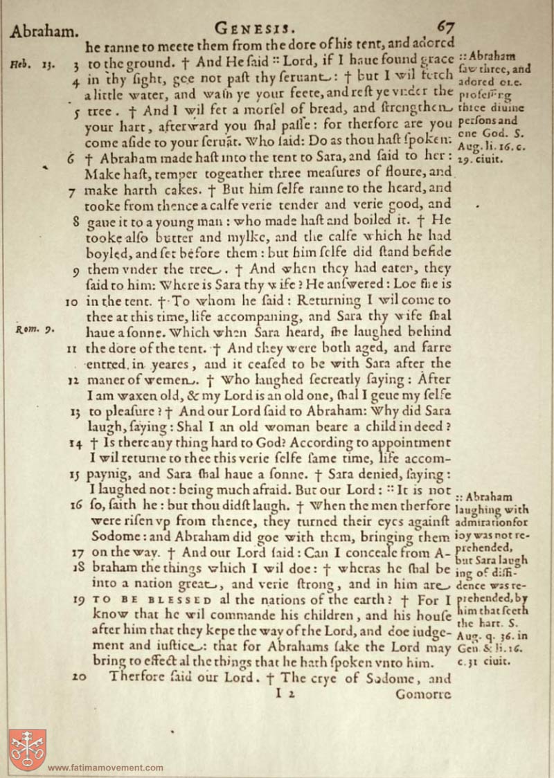Original Douay Rheims Catholic Bible scan 0087