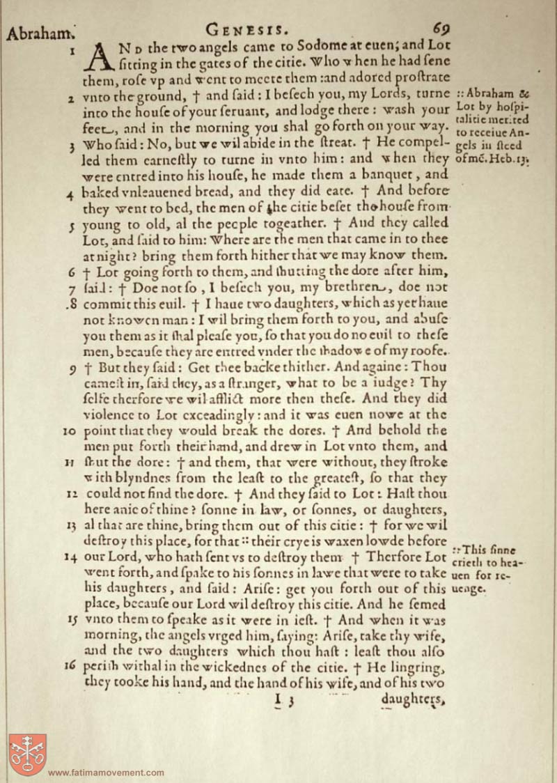 Original Douay Rheims Catholic Bible scan 0089