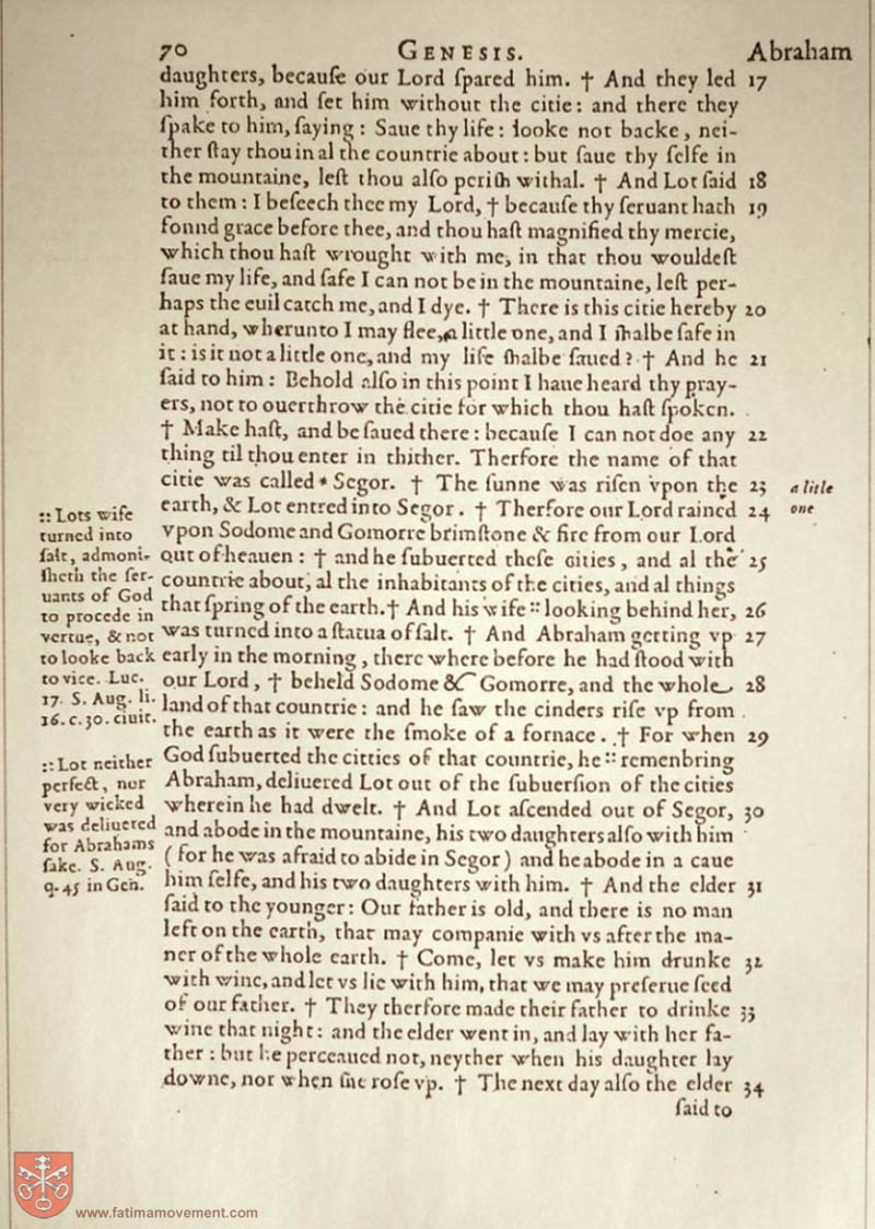 Original Douay Rheims Catholic Bible scan 0090