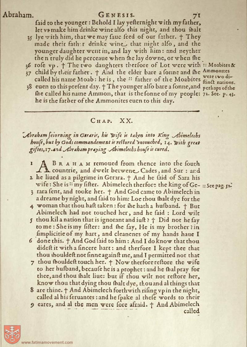 Original Douay Rheims Catholic Bible scan 0091
