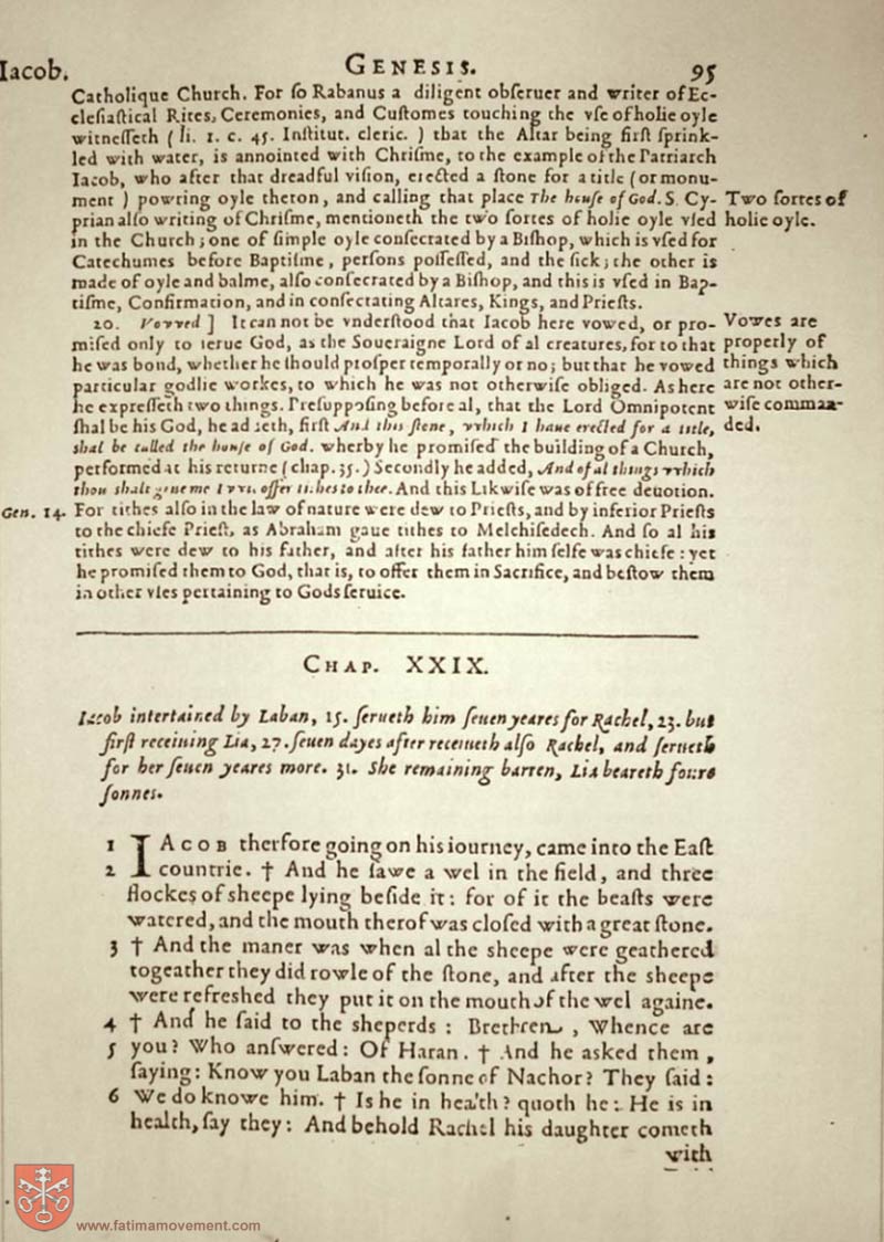 Original Douay Rheims Catholic Bible scan 0115