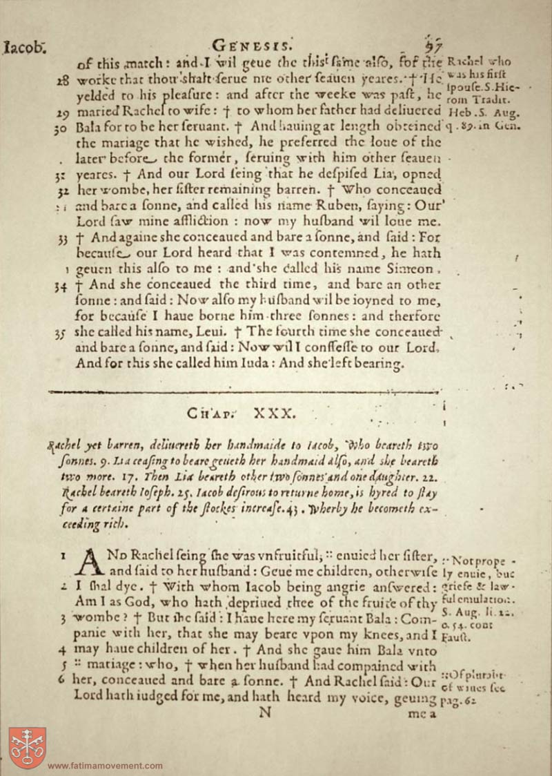 Original Douay Rheims Catholic Bible scan 0117