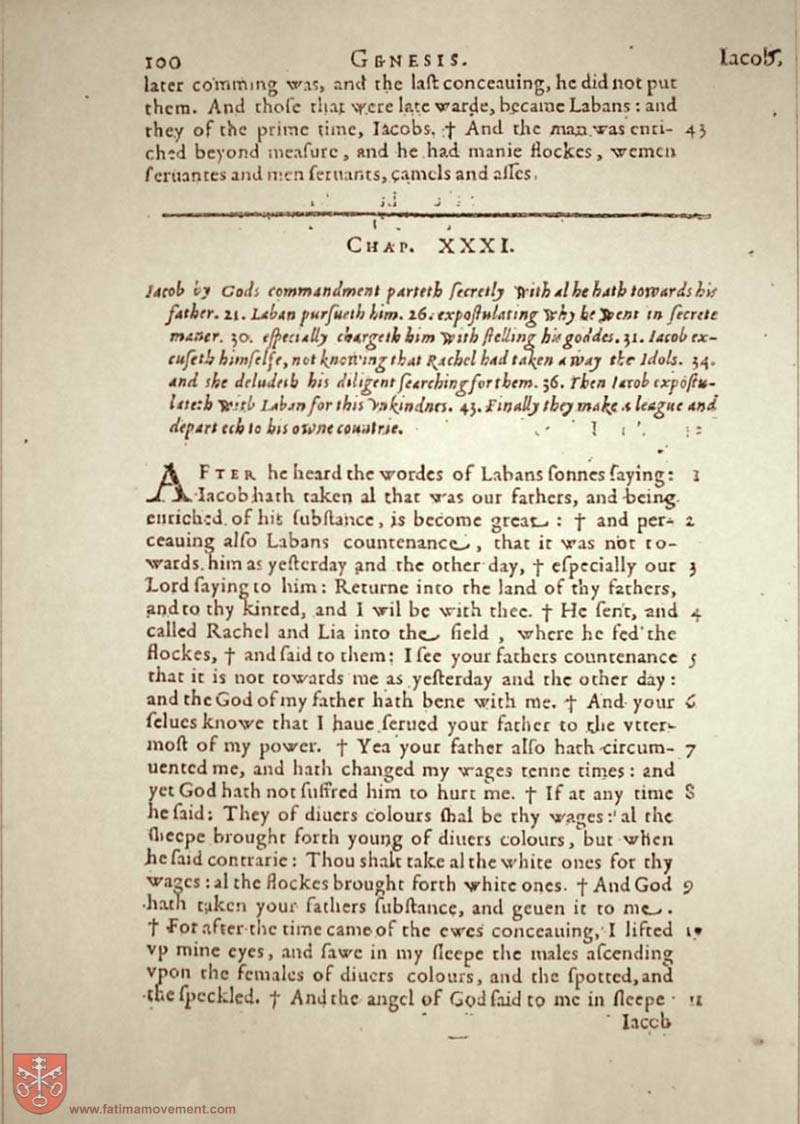 Original Douay Rheims Catholic Bible scan 0120