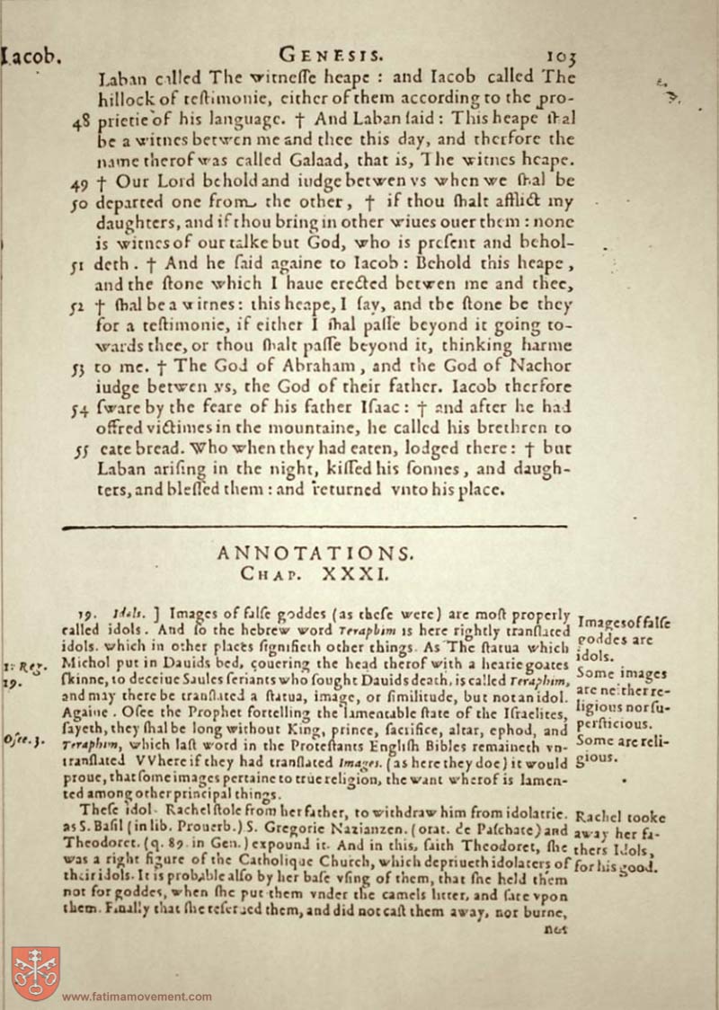 Original Douay Rheims Catholic Bible scan 0123