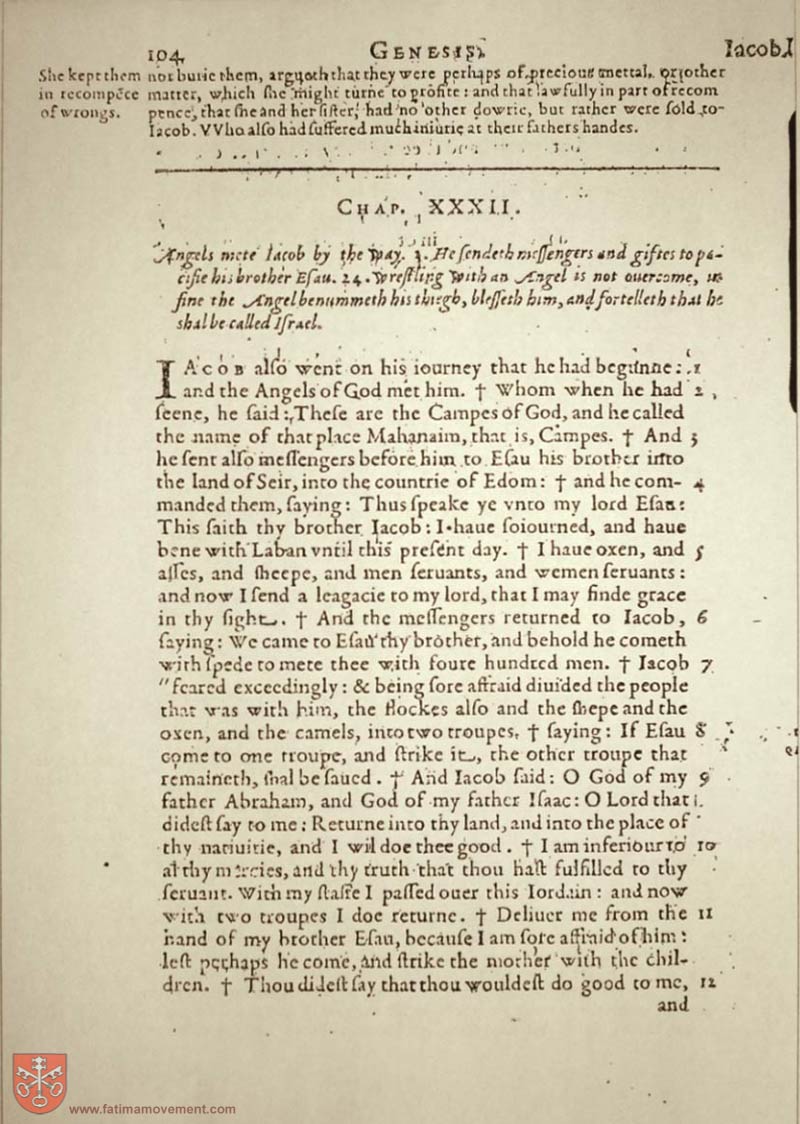 Original Douay Rheims Catholic Bible scan 0124