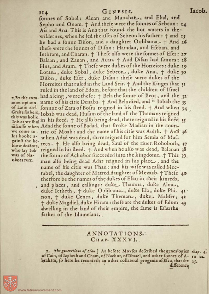Original Douay Rheims Catholic Bible scan 0134