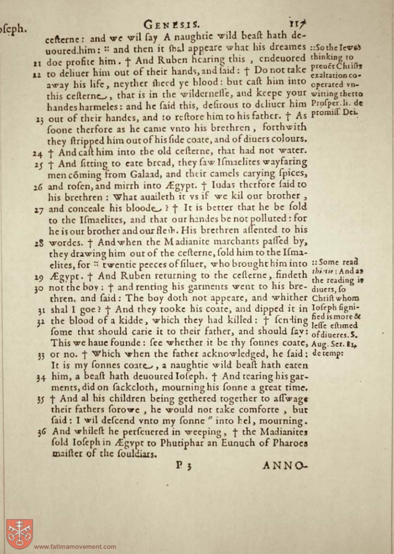 Original Douay Rheims Catholic Bible scan 0137