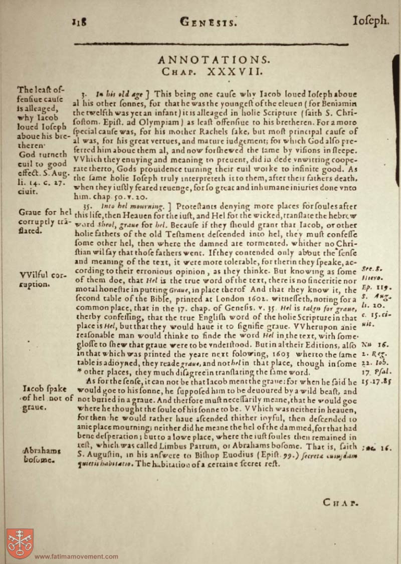Original Douay Rheims Catholic Bible scan 0138