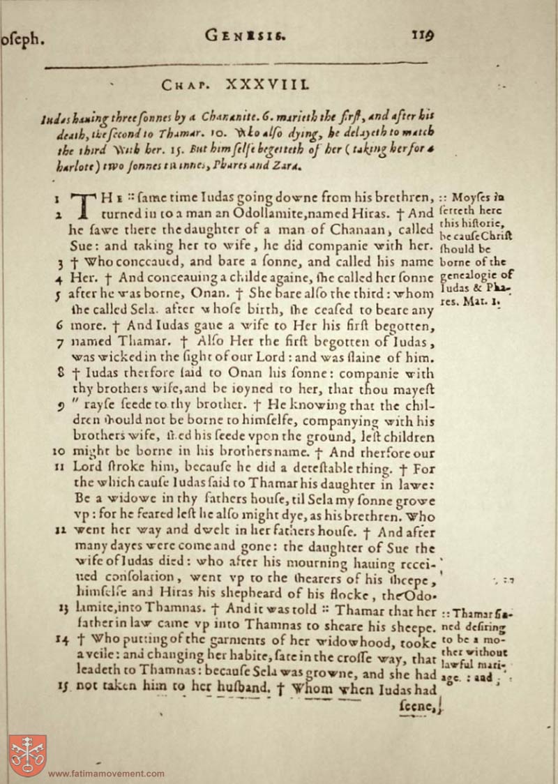 Original Douay Rheims Catholic Bible scan 0139