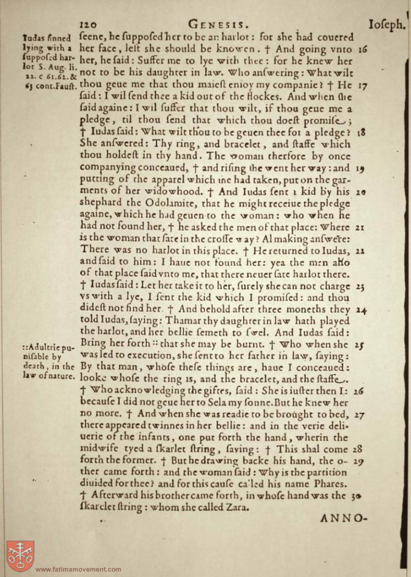 Original Douay Rheims Catholic Bible scan 0140