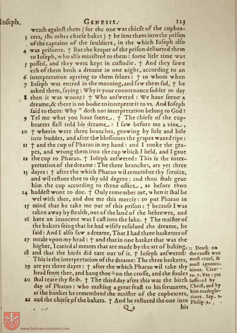 Original Douay Rheims Catholic Bible scan 0143