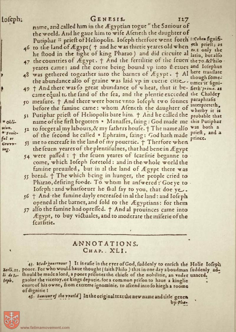 Original Douay Rheims Catholic Bible scan 0147