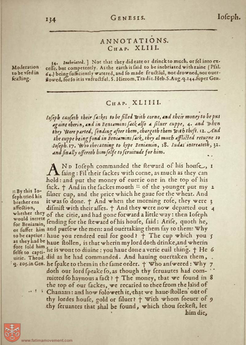Original Douay Rheims Catholic Bible scan 0154