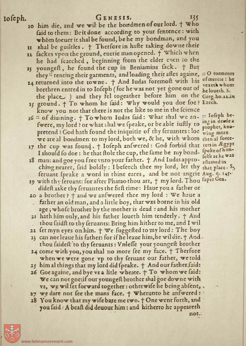 Original Douay Rheims Catholic Bible scan 0155