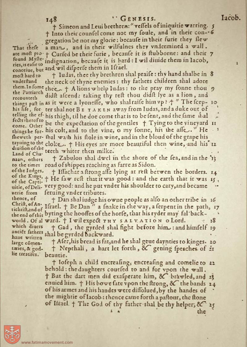 Original Douay Rheims Catholic Bible scan 0168