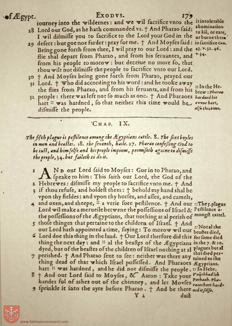 Original Douay Rheims Catholic Bible scan 0199