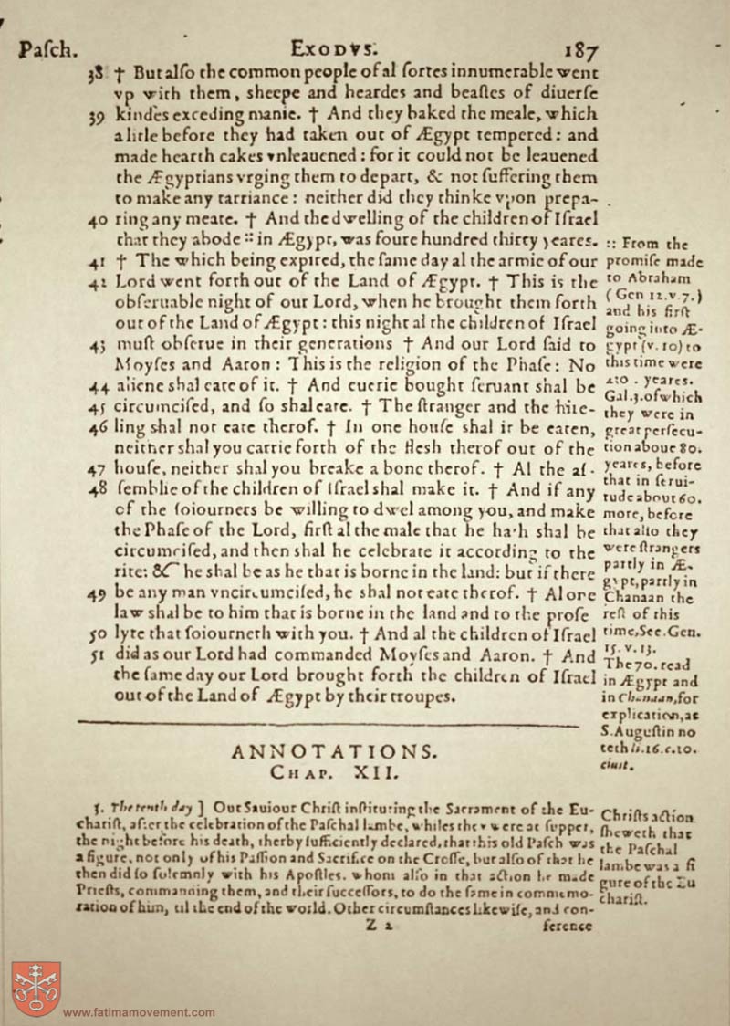 Original Douay Rheims Catholic Bible scan 0207