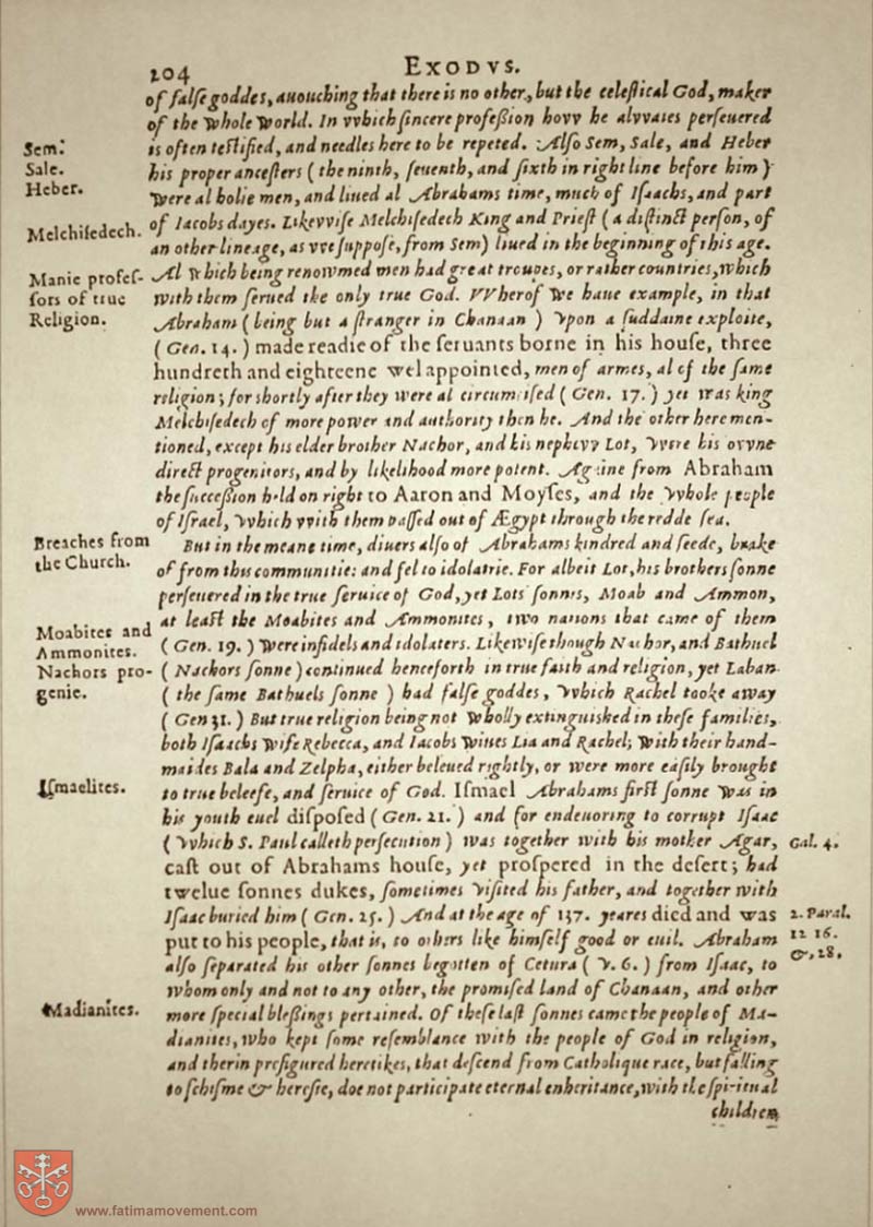 Original Douay Rheims Catholic Bible scan 0224