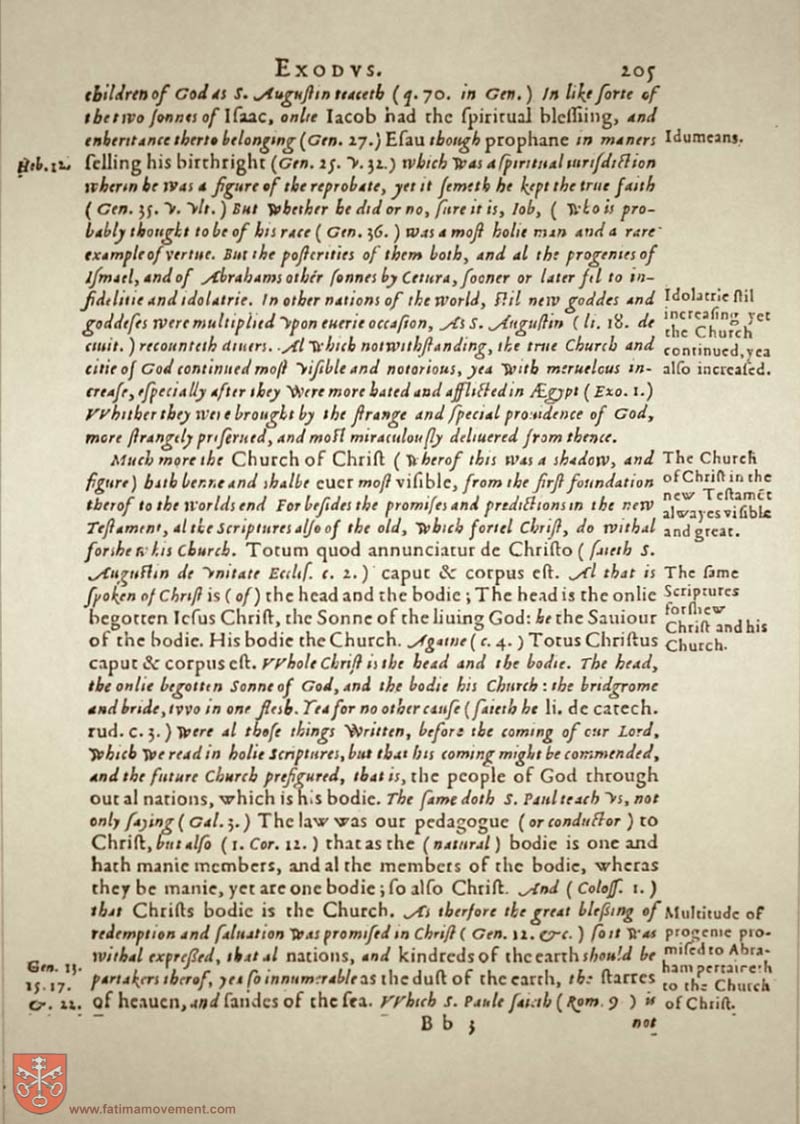 Original Douay Rheims Catholic Bible scan 0225