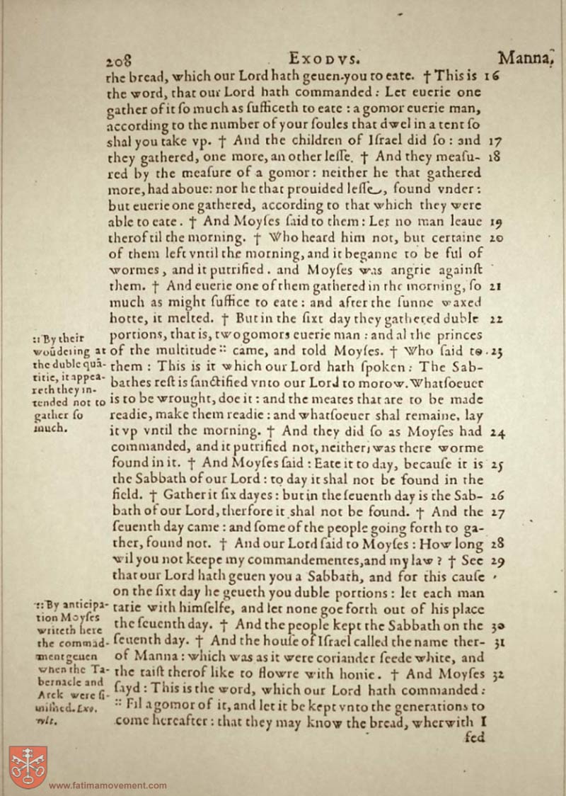 Original Douay Rheims Catholic Bible scan 0228