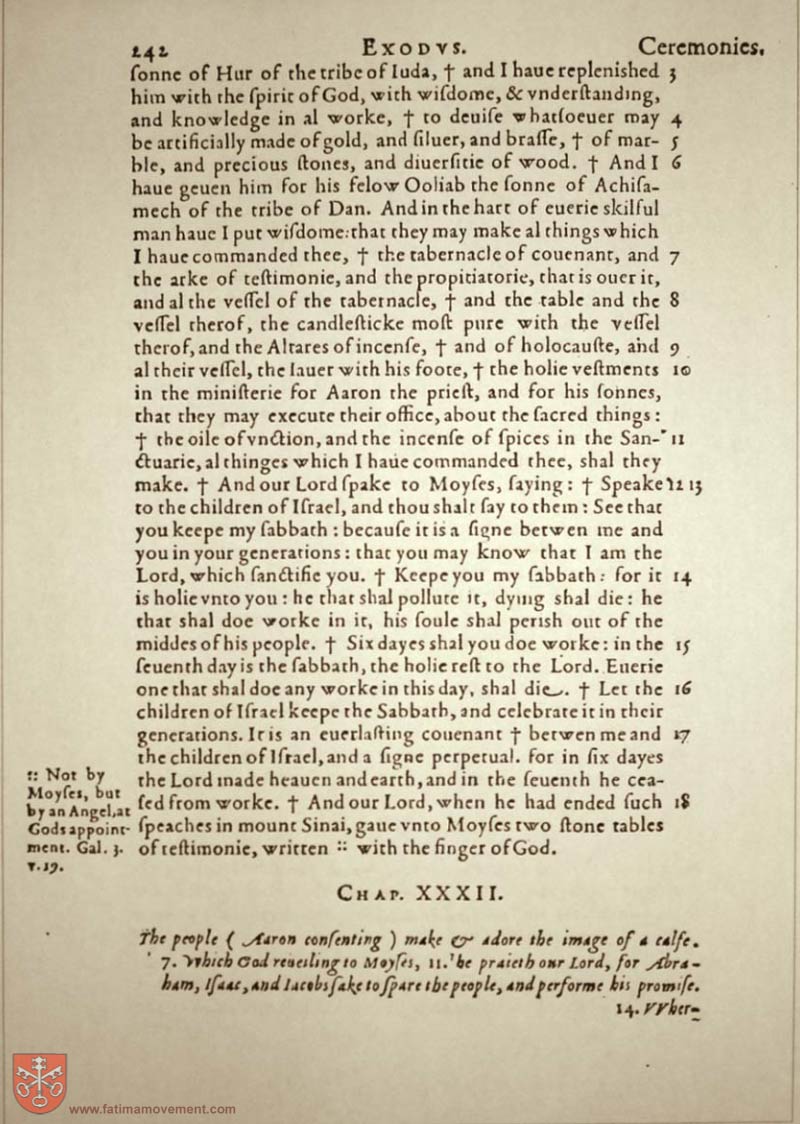 Original Douay Rheims Catholic Bible scan 0262
