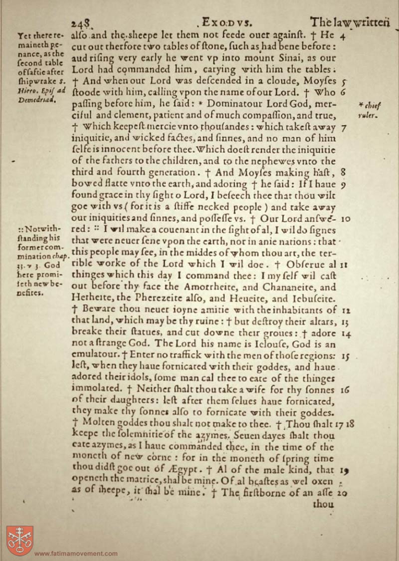 Original Douay Rheims Catholic Bible scan 0268