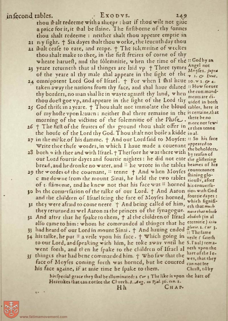 Original Douay Rheims Catholic Bible scan 0269