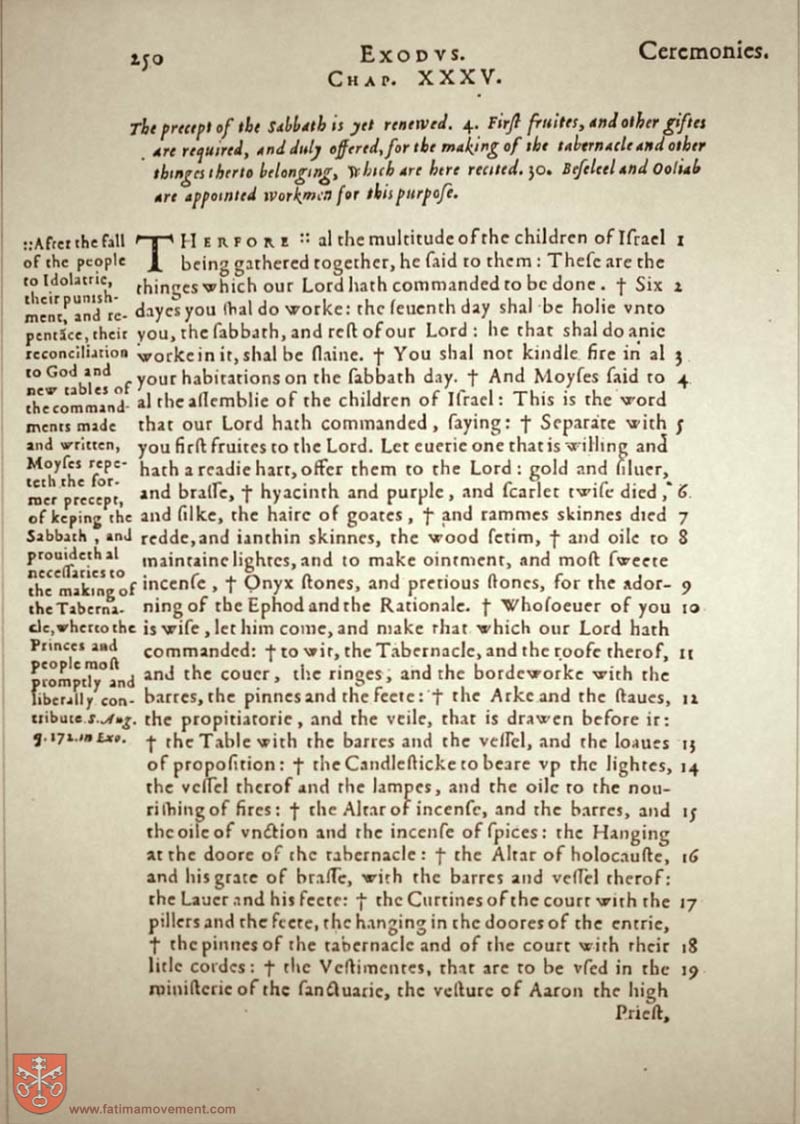 Original Douay Rheims Catholic Bible scan 0270