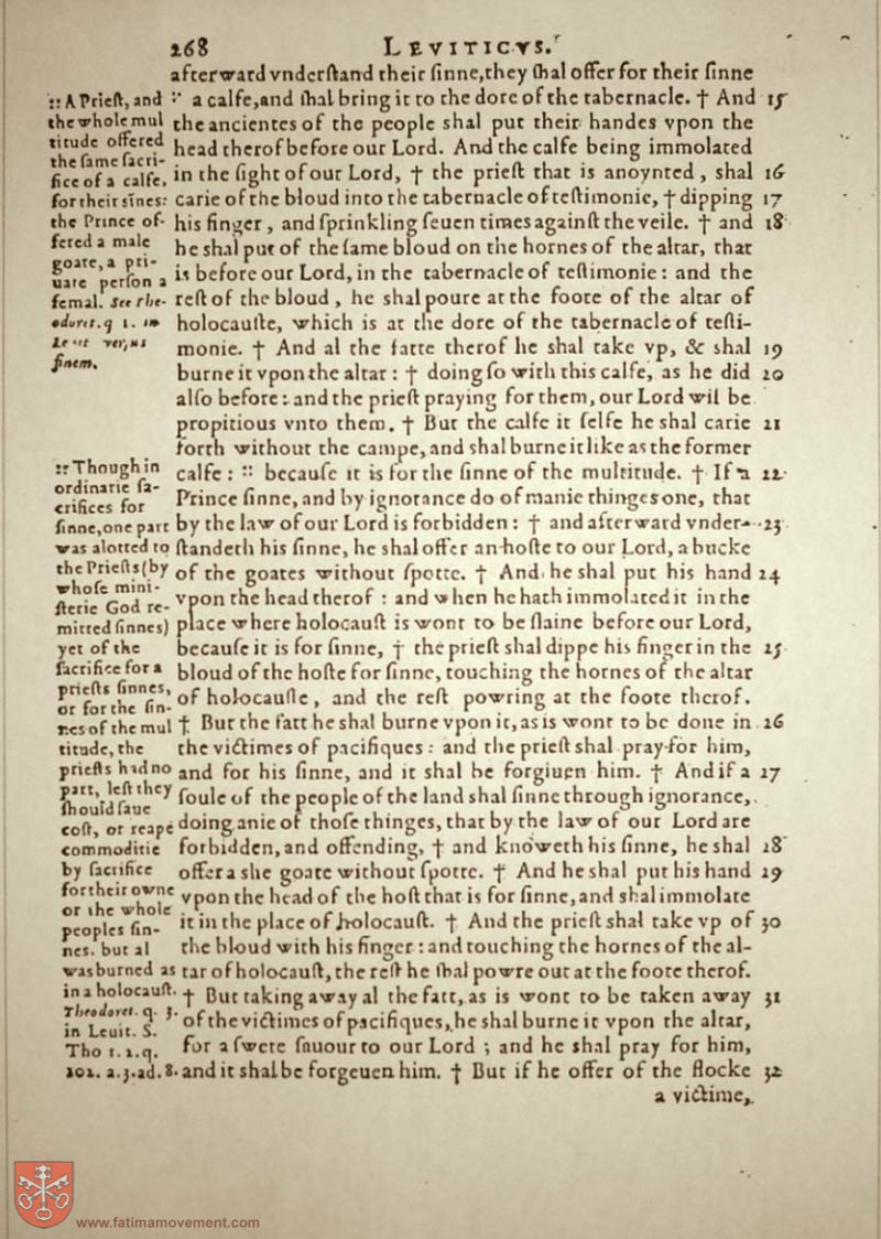 Original Douay Rheims Catholic Bible scan 0288