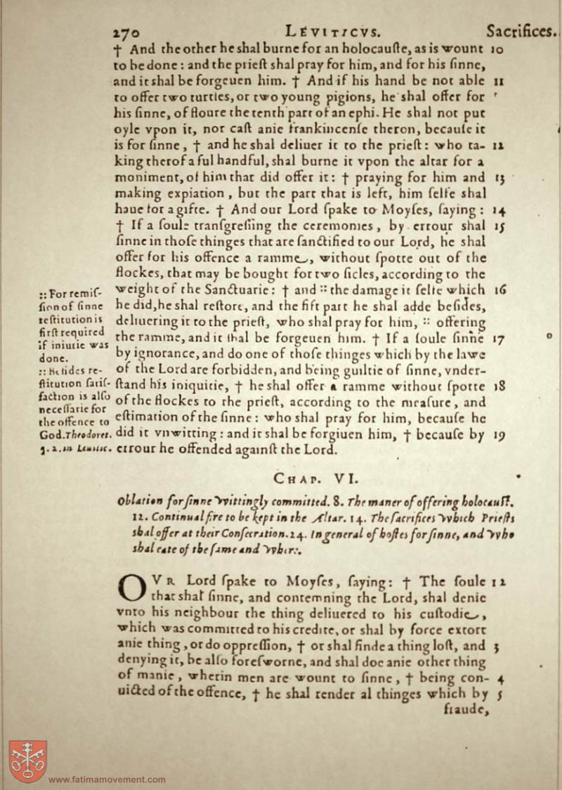 Original Douay Rheims Catholic Bible scan 0290