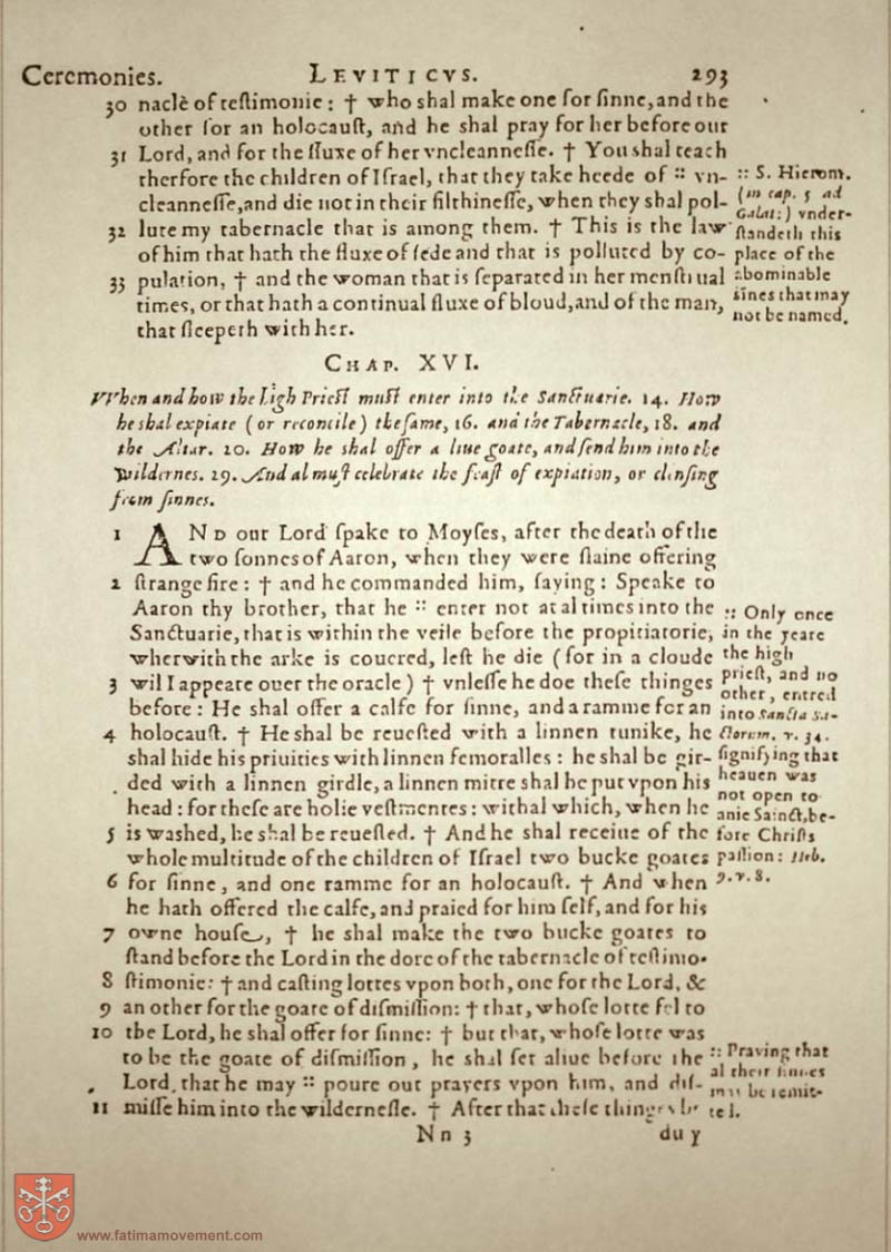 Original Douay Rheims Catholic Bible scan 0000