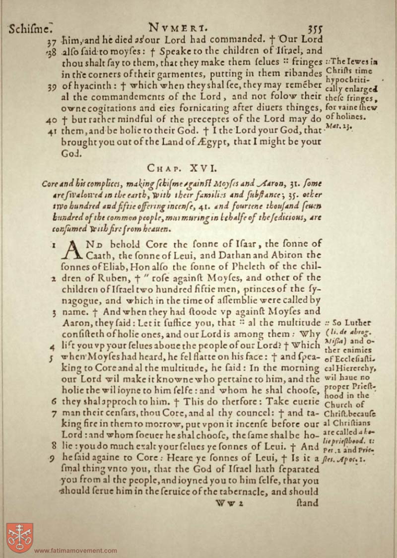 Original Douay Rheims Catholic Bible scan 0000