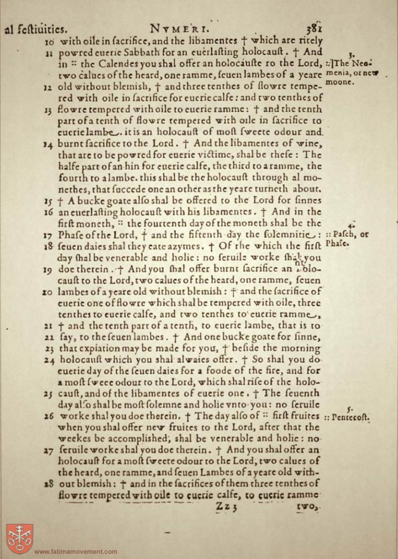 Original Douay Rheims Catholic Bible scan 0401