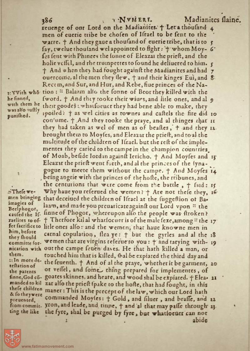 Original Douay Rheims Catholic Bible scan 0406