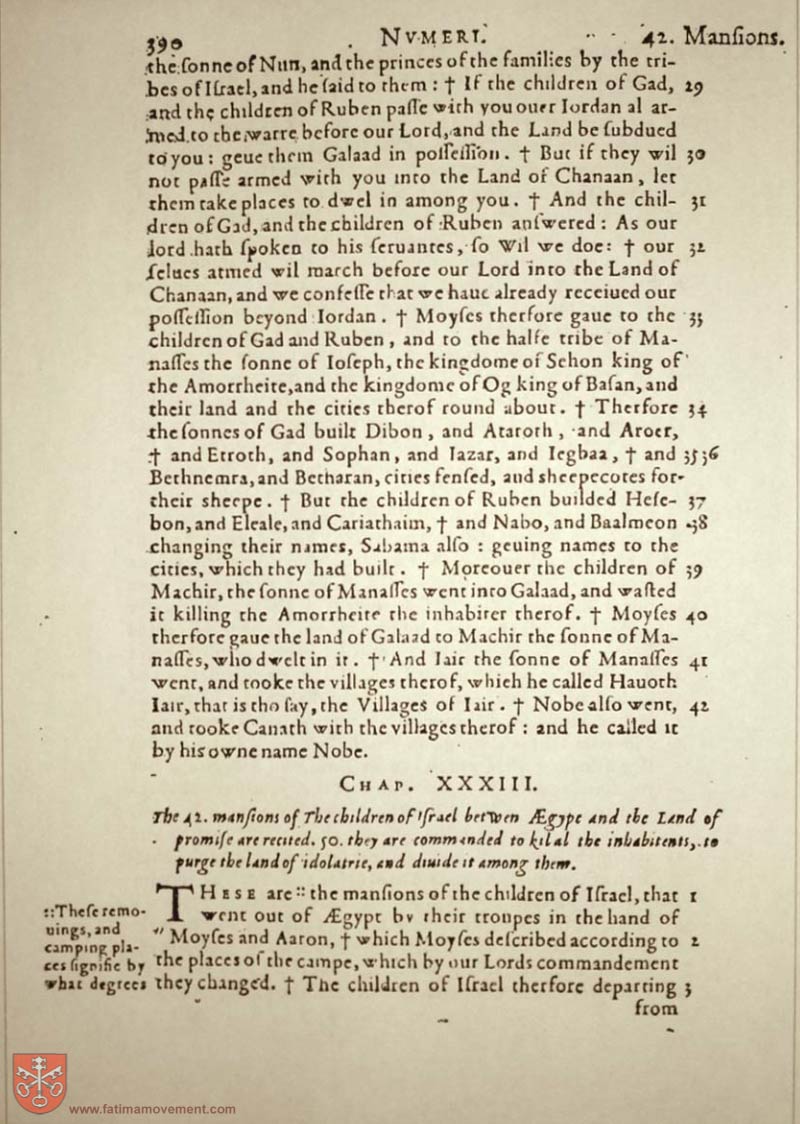 Original Douay Rheims Catholic Bible scan 0410