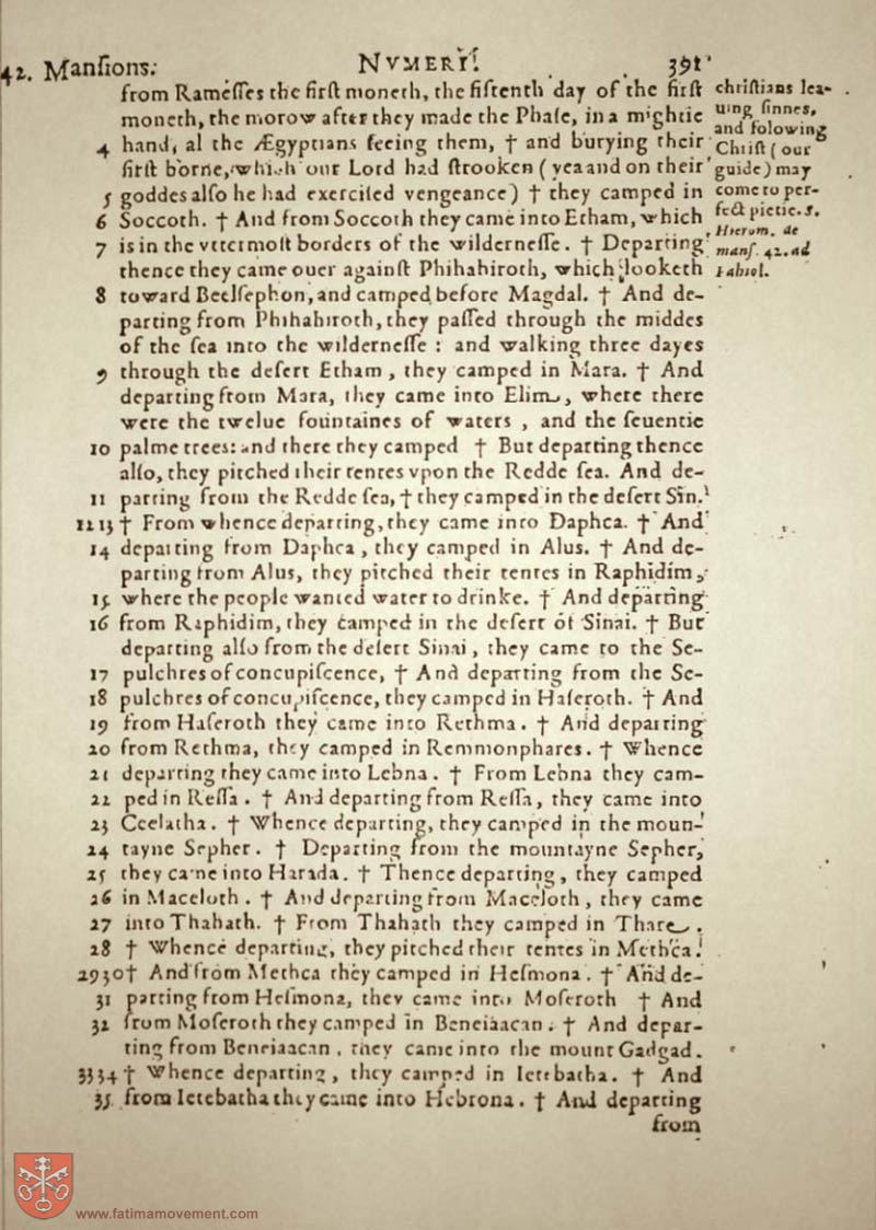 Original Douay Rheims Catholic Bible scan 0411