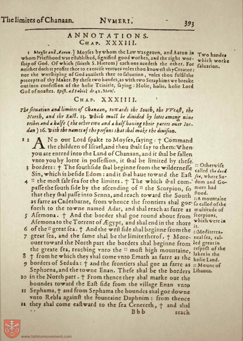 Original Douay Rheims Catholic Bible scan 0413