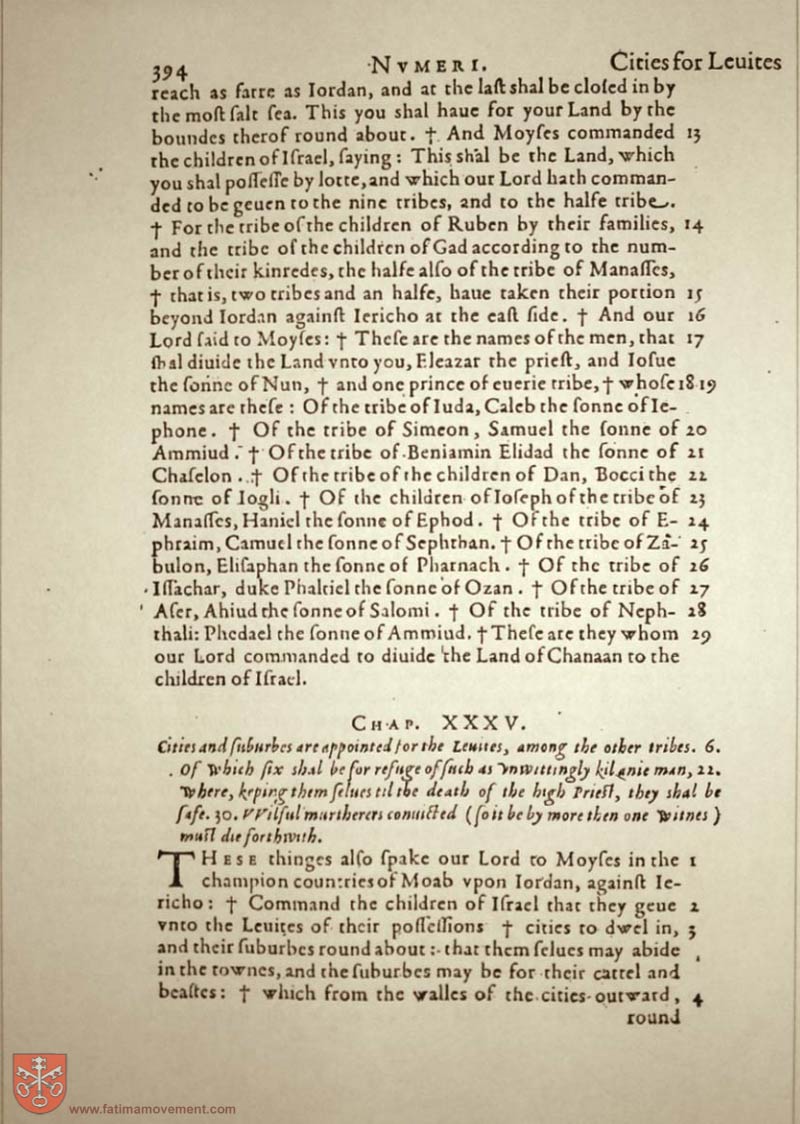 Original Douay Rheims Catholic Bible scan 0414